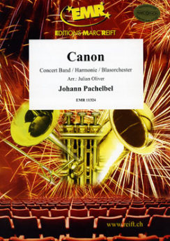 Musiknoten Canon, Johann Pachelbel/Oliver