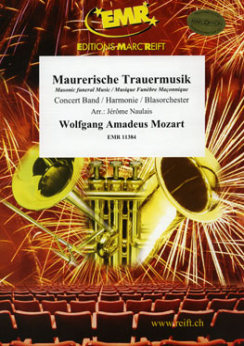 Musiknoten Maurerische Trauermusik, Wolfgang Amadeus Mozart/Naulais