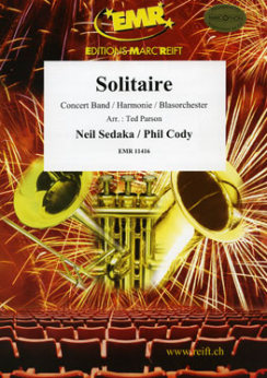 Musiknoten Solitaire, Neil Sedaka, Phil Cody/Parson