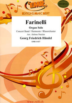Musiknoten Farinelli, Georg Friedrich Händel/Naulais