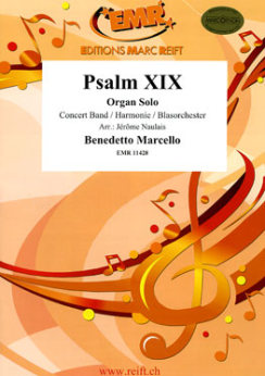 Musiknoten Psalm XIX, Benedetto Marcello/Naulais