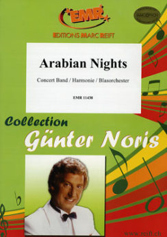 Musiknoten Arabian Nights, Günter Noris