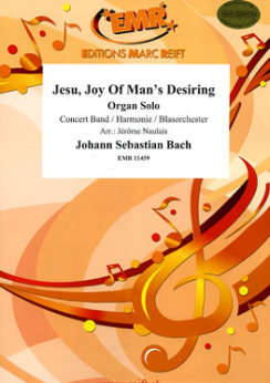 Musiknoten Jesu, Joy Man's Desiring, Johann Sebastian Bach/Naulais