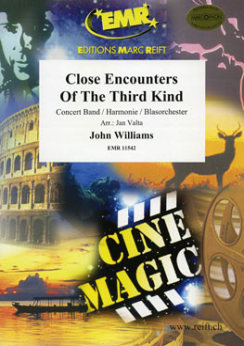 Musiknoten Close Encounters Of The Third Kind, John Williams/Valta