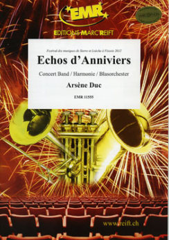 Musiknoten Echos d'Anniviers, Arsène Duc