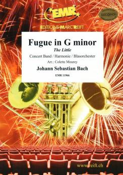 Musiknoten Fugue in G minor, Johann Sebastian Bach/Mourey