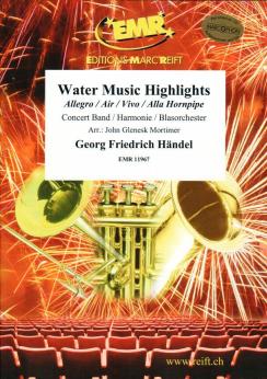 Musiknoten Water Music Highlights, Georg Friedrich Händel/Mortimer