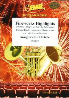 Musiknoten Fireworks Highlights, Georg Friedrich Händel/Mortimer