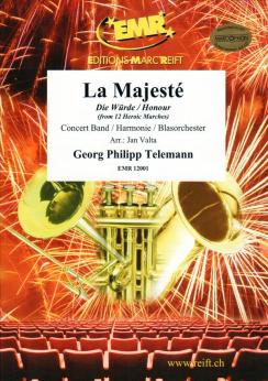 Musiknoten La Majesté, Georg Philipp Telemann/Valta