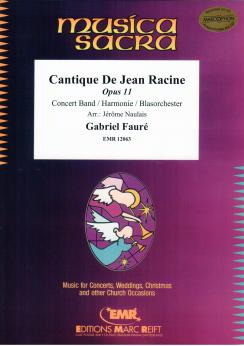 Musiknoten Cantique De Jean Racine, Gabriel Faure/Naulais