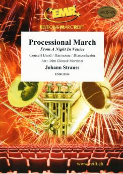 Musiknoten Processional March, Johann Strauss/Mortimer