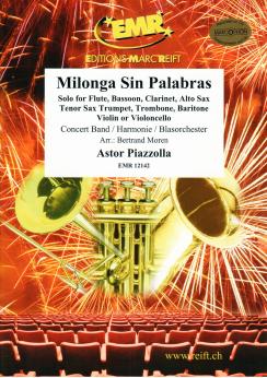 Musiknoten Milonga Sin Palabras, Astor Piazzolla/Moren