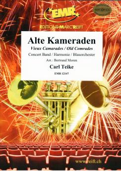 Musiknoten Alte Kameraden, Carl Teike/Moren