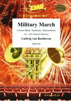 Musiknoten Military March, Ludwig Van Beethoven/Mortimer