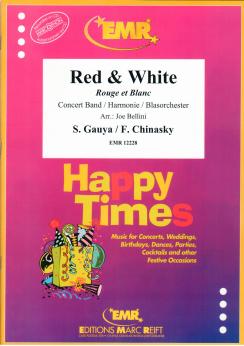 Musiknoten Red & White, Serge Gauya, Frankie Chinasky/Bellini