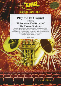Musiknoten Play The 1st Clarinet - The Charm Of Vienna (ohne CD), Various