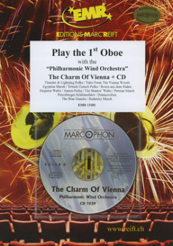 Musiknoten Play The 1st Oboe The Charm Of Vienna (mit CD), Various