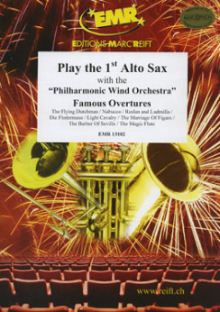 Musiknoten Play The 1st Alto Saxophone - Famous Overtures (ohne CD), Various