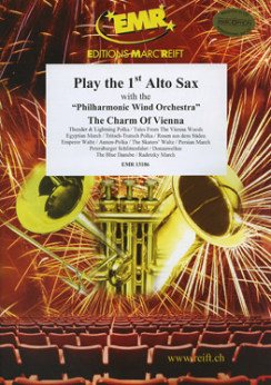 Musiknoten Play The 1st Alto Saxophone The Charm Of Vienna (ohne CD), Various