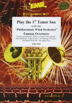 Musiknoten Play The 1st Tenor Saxophone - Famous Overtures (ohne CD), Various