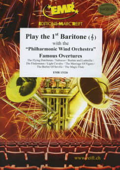 Musiknoten Play The 1st Bb Baritone - Famous Overtures (ohne CD), Various