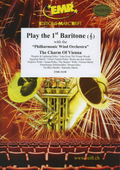 Musiknoten Play The 1st Bb Baritone - The Charm Of Vienna (ohne CD), Various