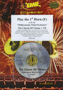 Musiknoten Play The 1st Horn - The Charm Of Vienna (mit CD), Various