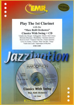 Musiknoten Play The 1st Clarinet - Classics With Swing (mit CD), Various