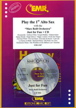 Musiknoten Play The 1st Alto Saxophone - Just For Fun (mit CD), Various