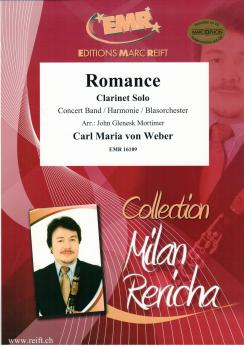 Musiknoten Romance, Carl Maria Von Weber/Mortimer