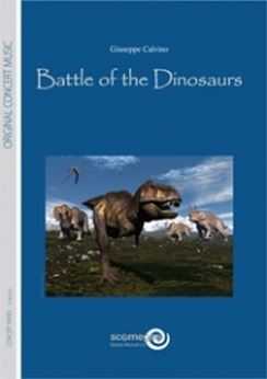 Musiknoten Battle of the Dinosaurs , Giuseppe Calvino