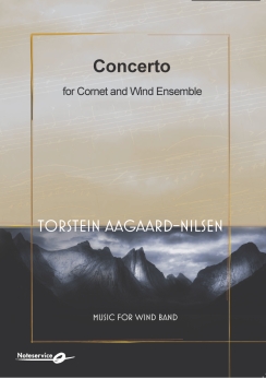 Musiknoten Concerto for Cornet and Wind Ensemble, Torstein Aagaard-Nilsen
