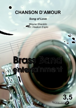 Musiknoten Song of Love, Wayne Shanklin/Haakon Esplo - Brass Band
