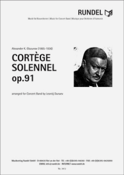 Musiknoten Cortege Solennel op.91, Alexander Glasunow/Leontij Dunaev