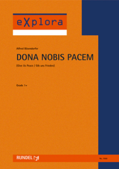 Musiknoten Dona Nobis Pacem, Alfred Bösendorfer