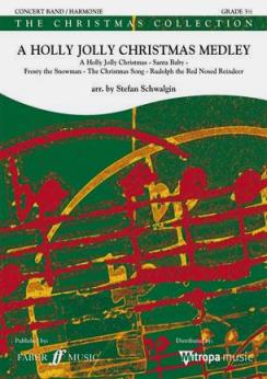 Musiknoten A Holly Jolly Christmas Medley, Stefan Schwalgin