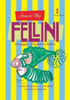 Musiknoten Fellini (Omaggio a Federico Fellini), Johan de Meij