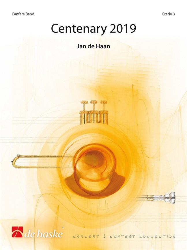 Musiknoten Centenary 2019, Jan de Haan