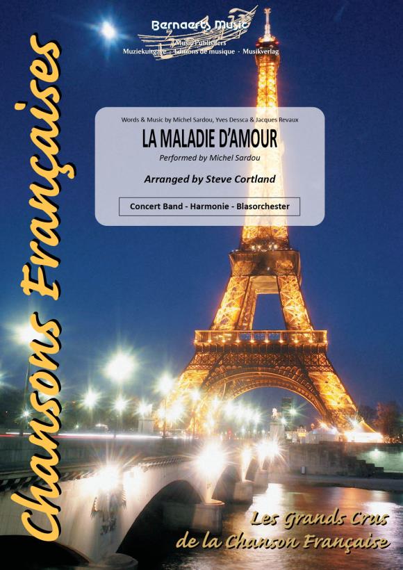 Musiknoten La Maladie d'Amour, Michel Sardou/ Steve Cortland