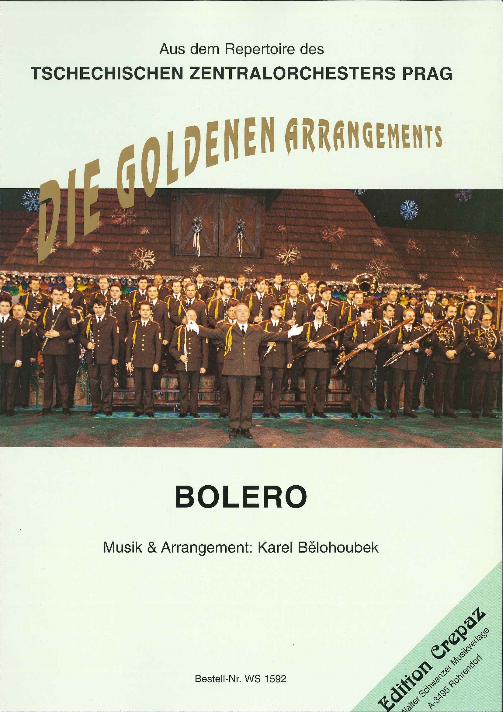 Musiknoten Bolero, Belohoubek