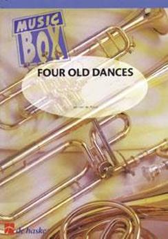 Musiknoten Four Old Dances, Van der Roost, Holzbläserquartett