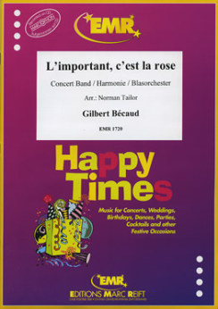 Musiknoten L'important c'est la Rose, Gilbert Bécaud/Norman Tailor  (mit CD)