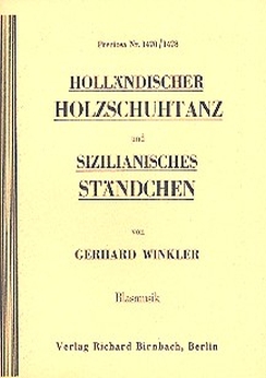 Musiknoten Sizilianisches Ständchen, Winkler/Kiesow