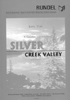 Musiknoten Silver Creek Valley (A Canadian Impreession), Vlak