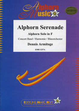 Musiknoten Alphorn Serenade in F, Armitage