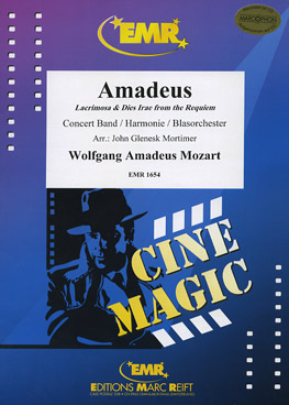 Musiknoten Amadeus, Mozart/Mortimer