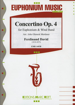 Musiknoten Concertino Op.4 Euphonium Solo, David Ferdinand