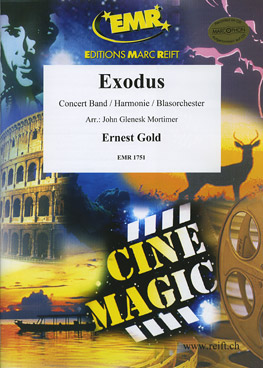 Musiknoten Exodus, Ernest Gold/John Glenesk Mortimer