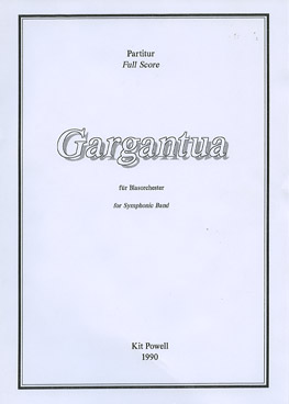 Musiknoten Gargantua, Powell