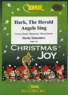 Musiknoten Hark, The Herald Angels Sing, Traditional